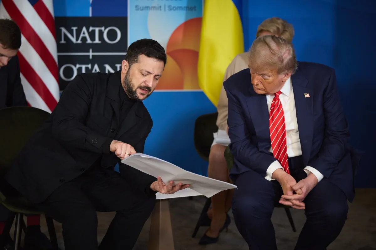 Trump diz que reunião com Zelensky teve progresso para o fim da guerra