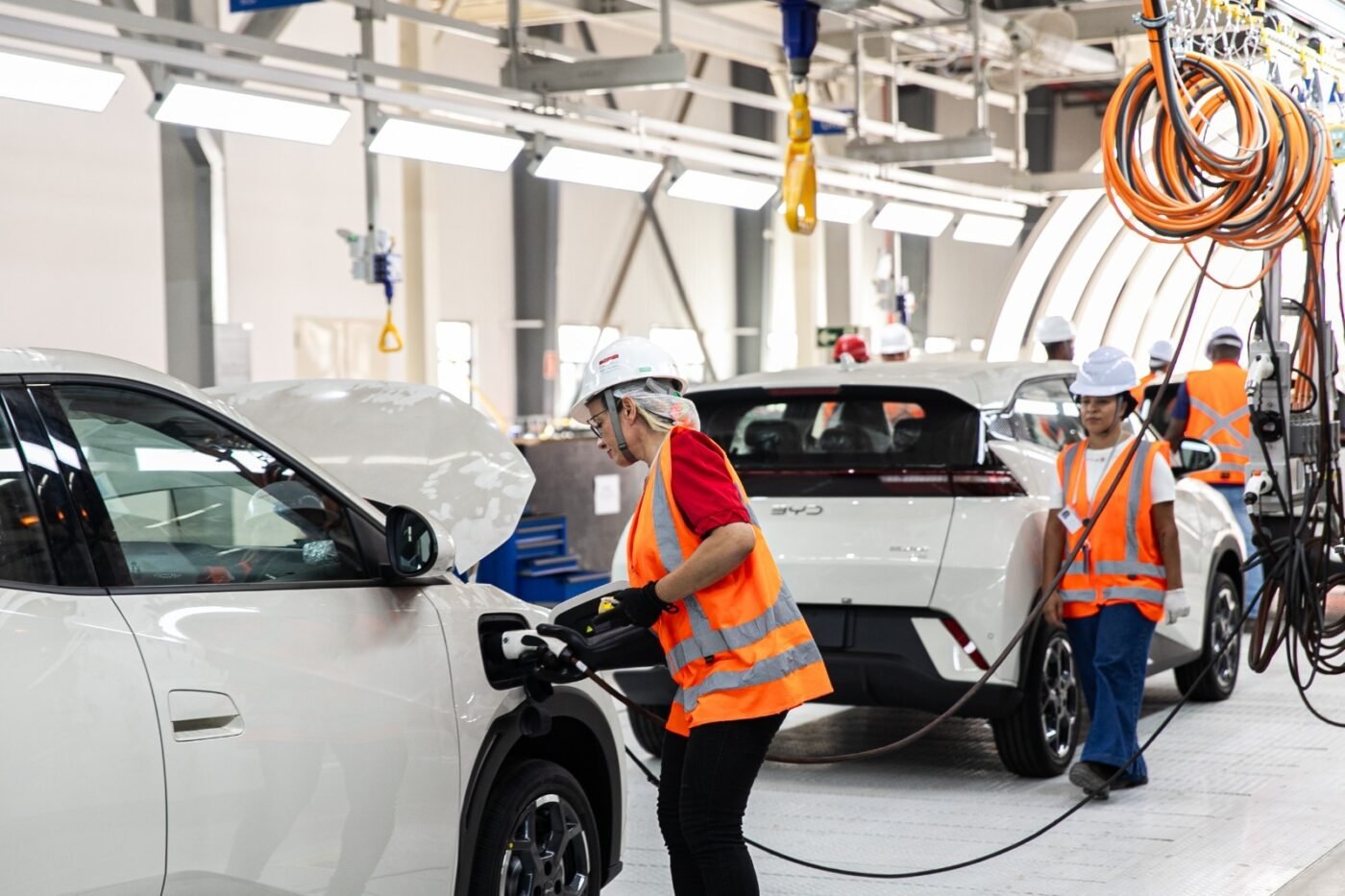 BYD abre novas vagas e reforça expansão da fábrica em Camaçari